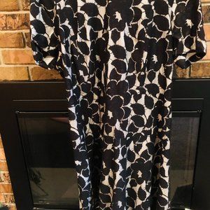 Black lace with cream underneath